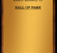 Hall of Fame 1964